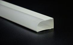 PC半透双色挤出灯罩