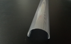 带卡位PC透明内条纹灯罩