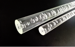 来图开模订制亚克力气泡高透棒材